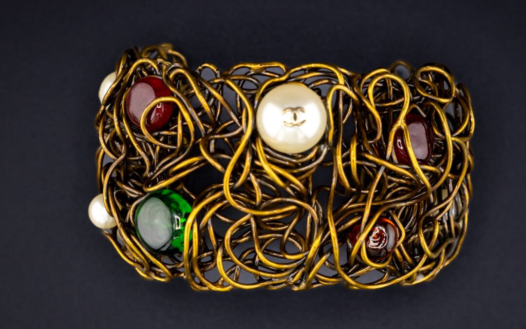Chanel Bird Basket Bangle